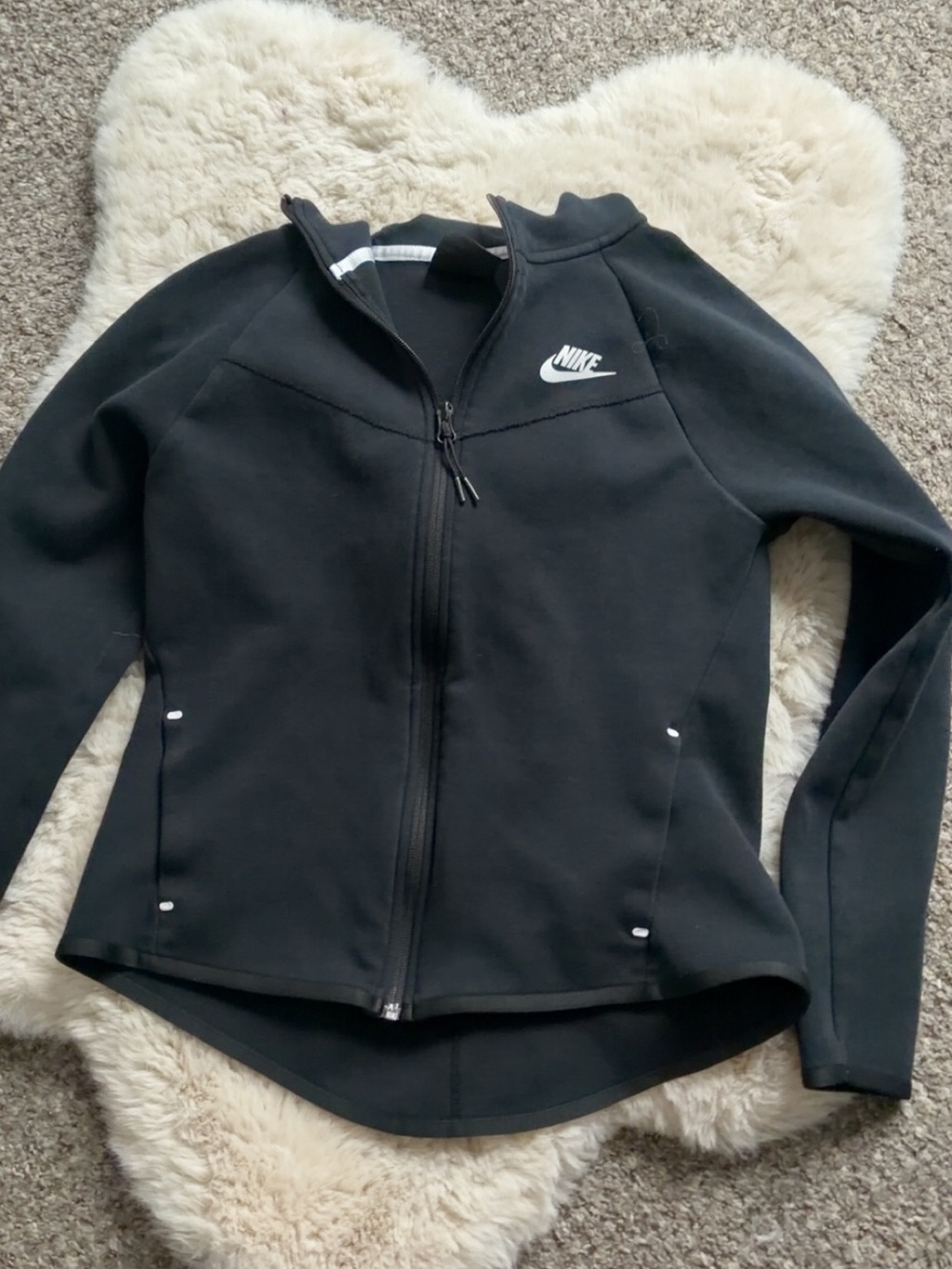 Nike Women’s Black Full-Zip Utility Jacket